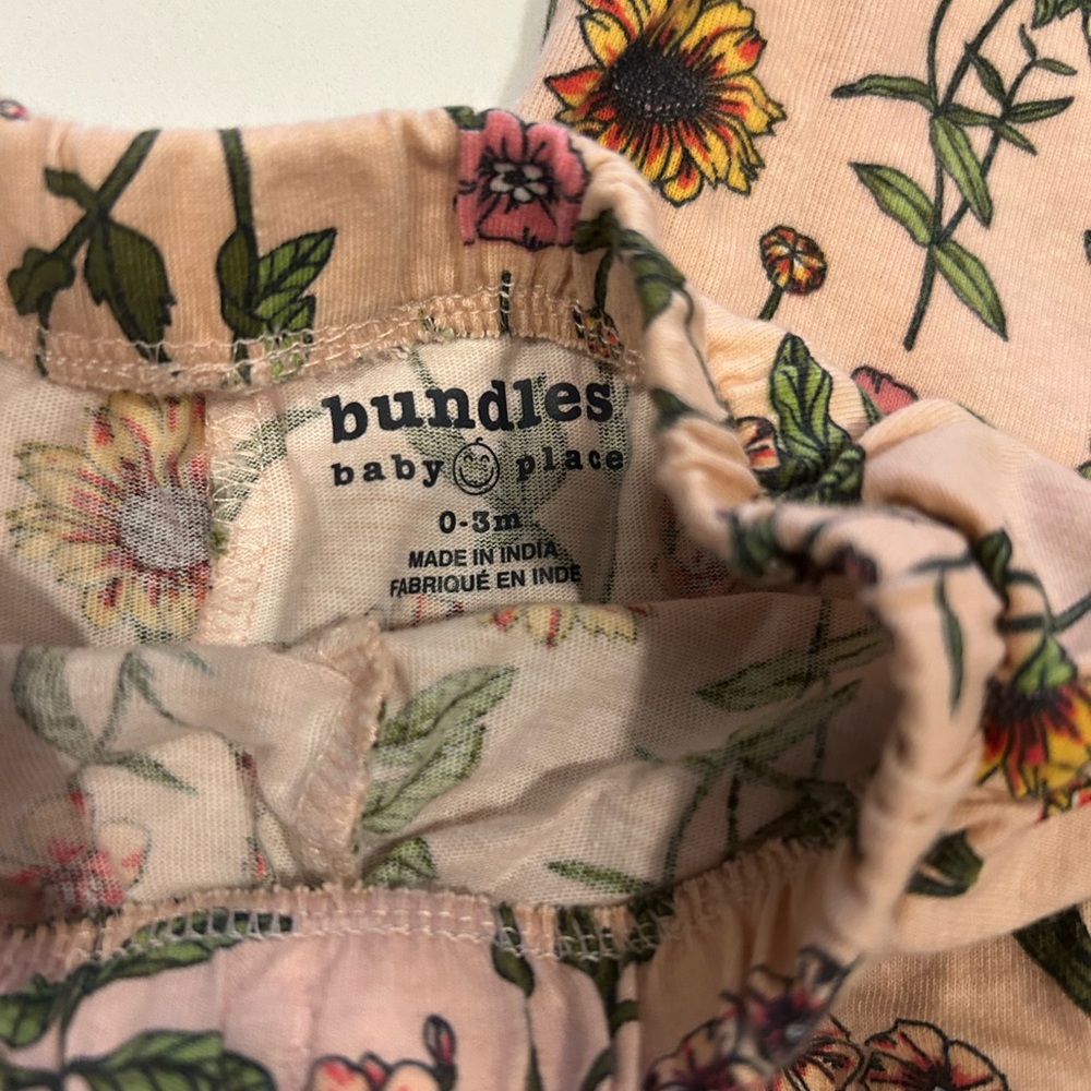 Floral Kids Matching Set - Picture 2 of 5